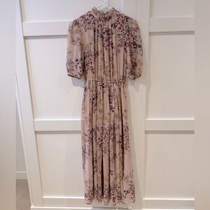 Wilfred Floral Open Back Dress